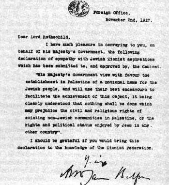 Balfour Declaration