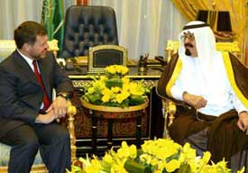 Abdullahs of Jordan and Saudi Arabia